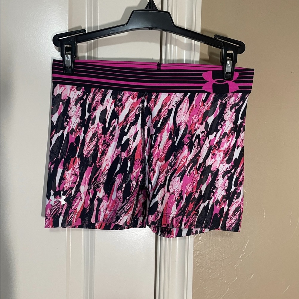 12 girl -spandex Under Armour